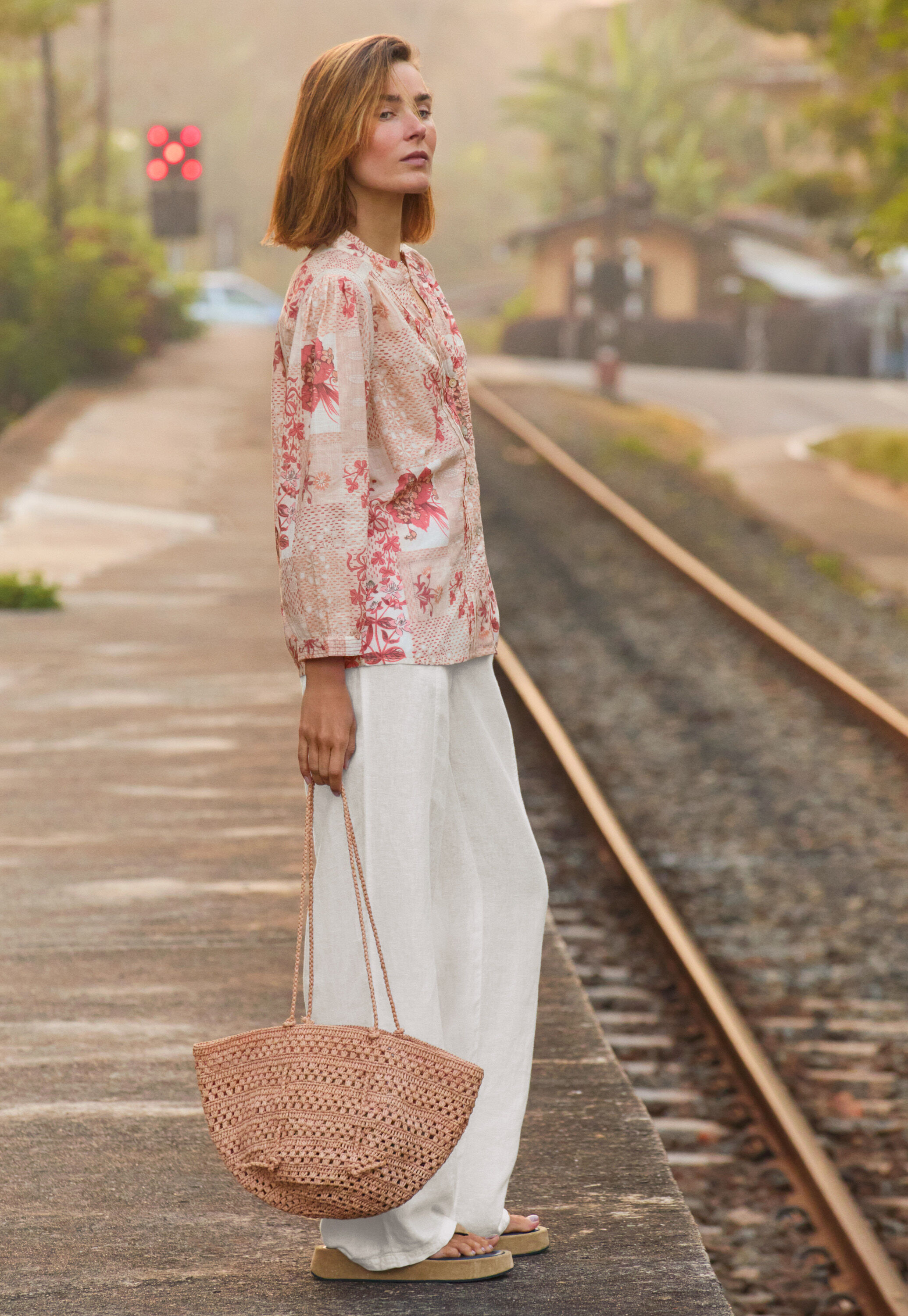 Printed blouse