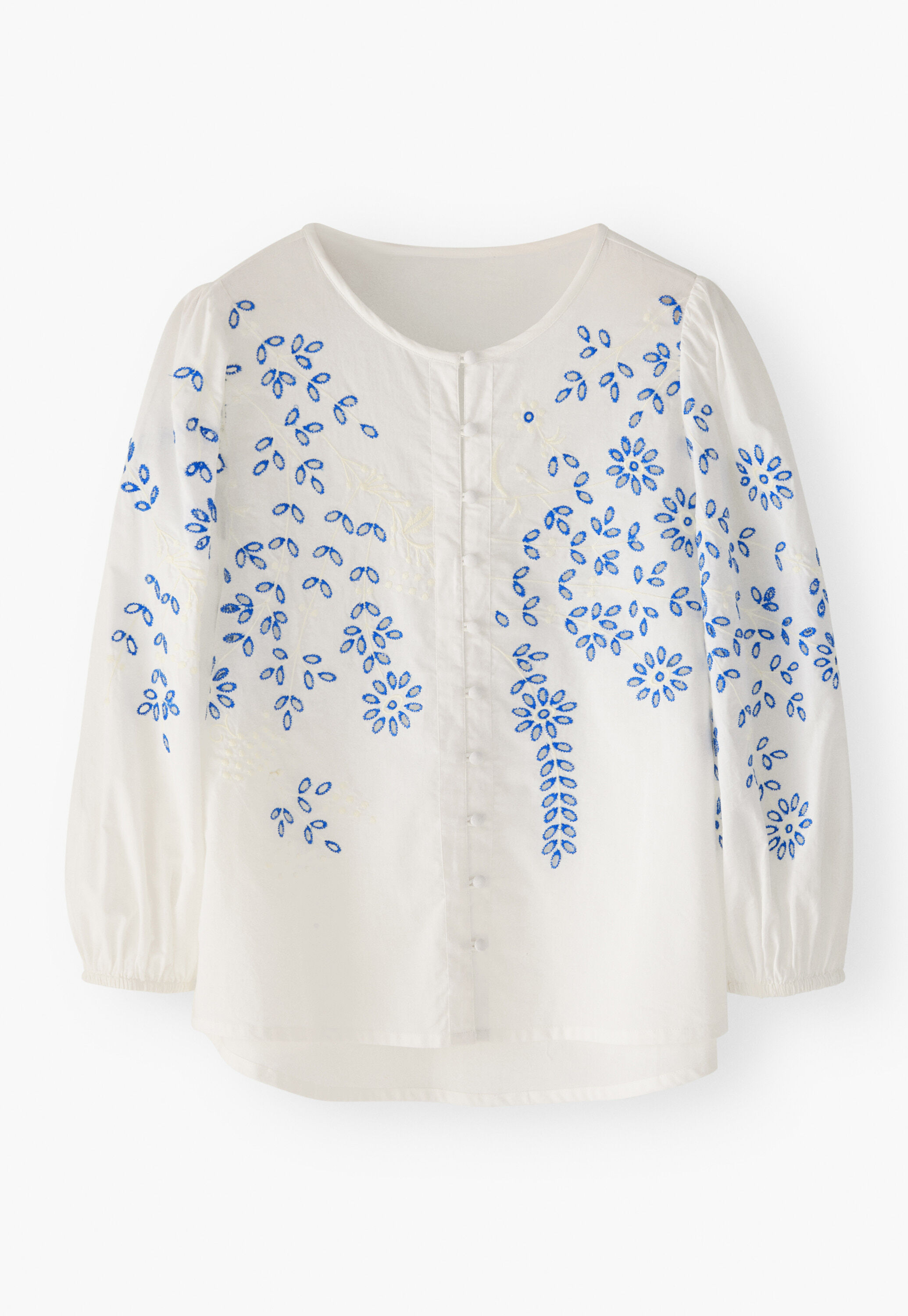 Cutwork blouse