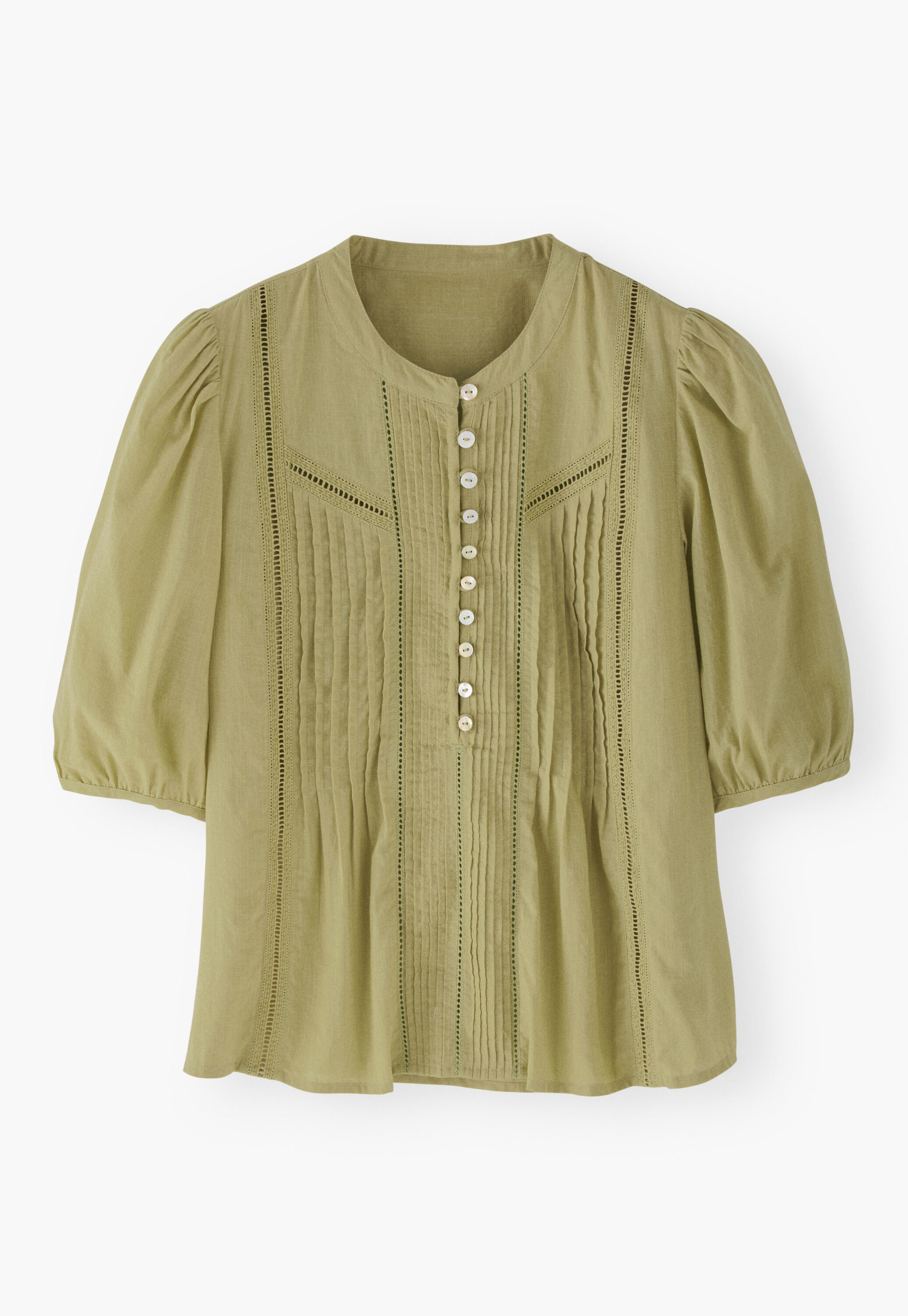 Pintuck blouse