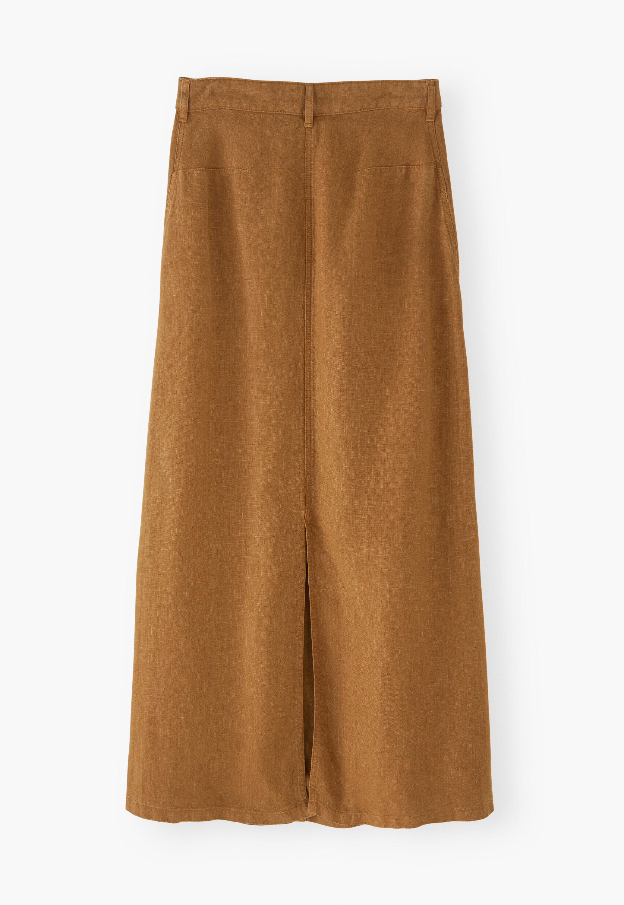 Garment-dyed skirt