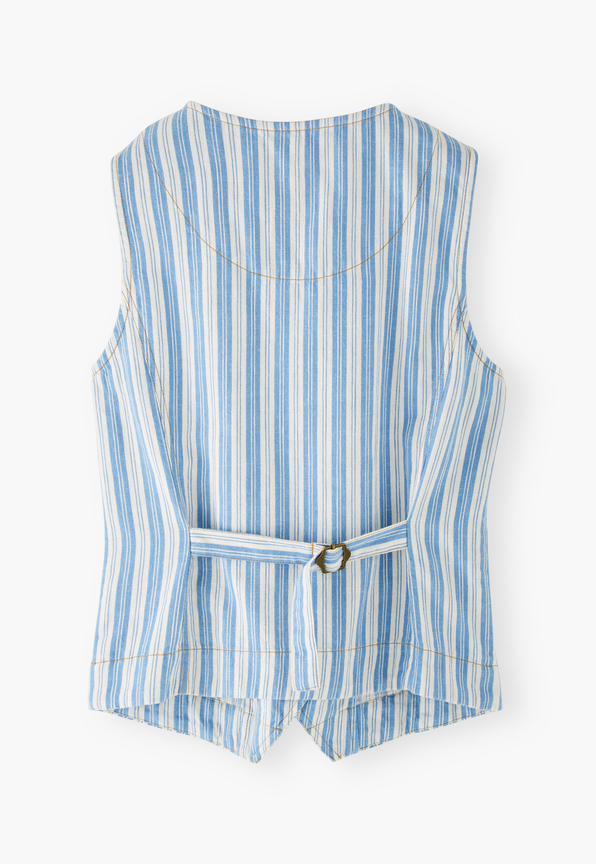 Striped waistcoat