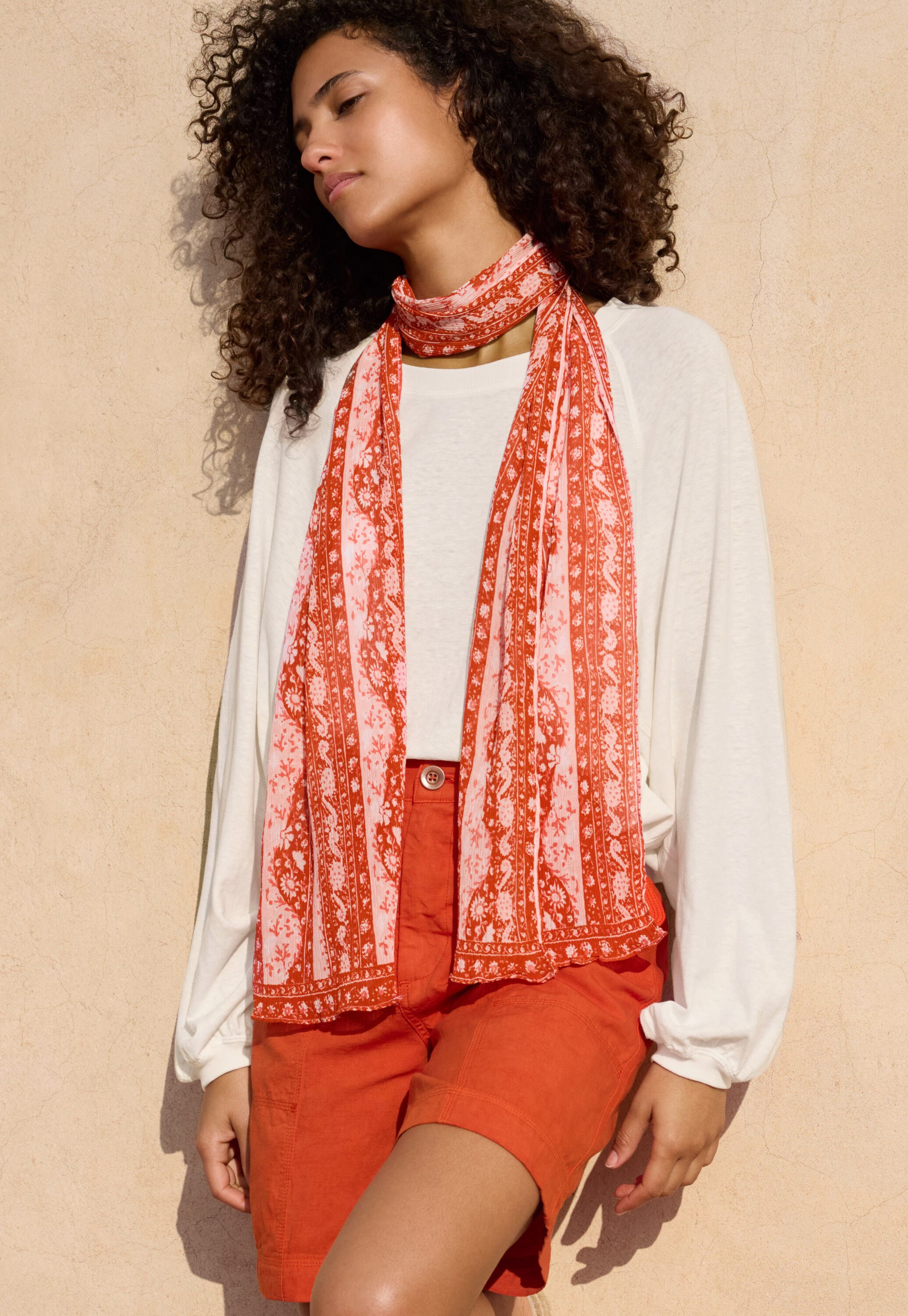 Printed scarf
