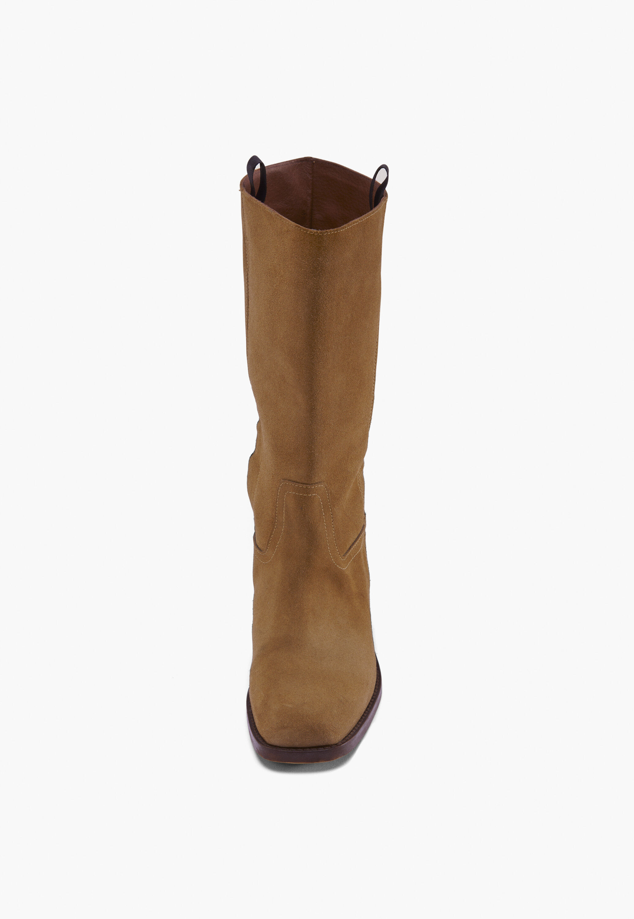 Square-toe boots