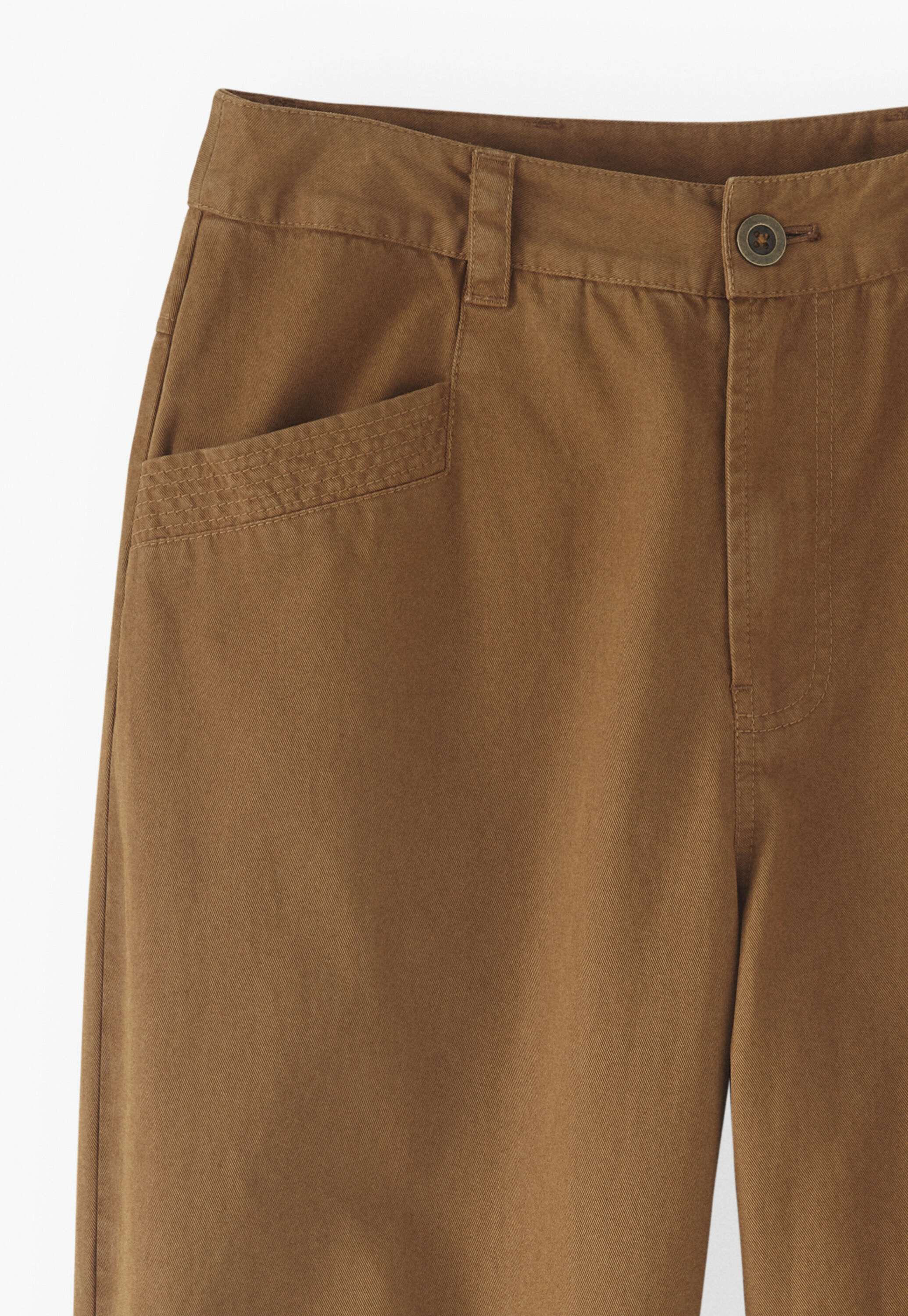 Twill trousers