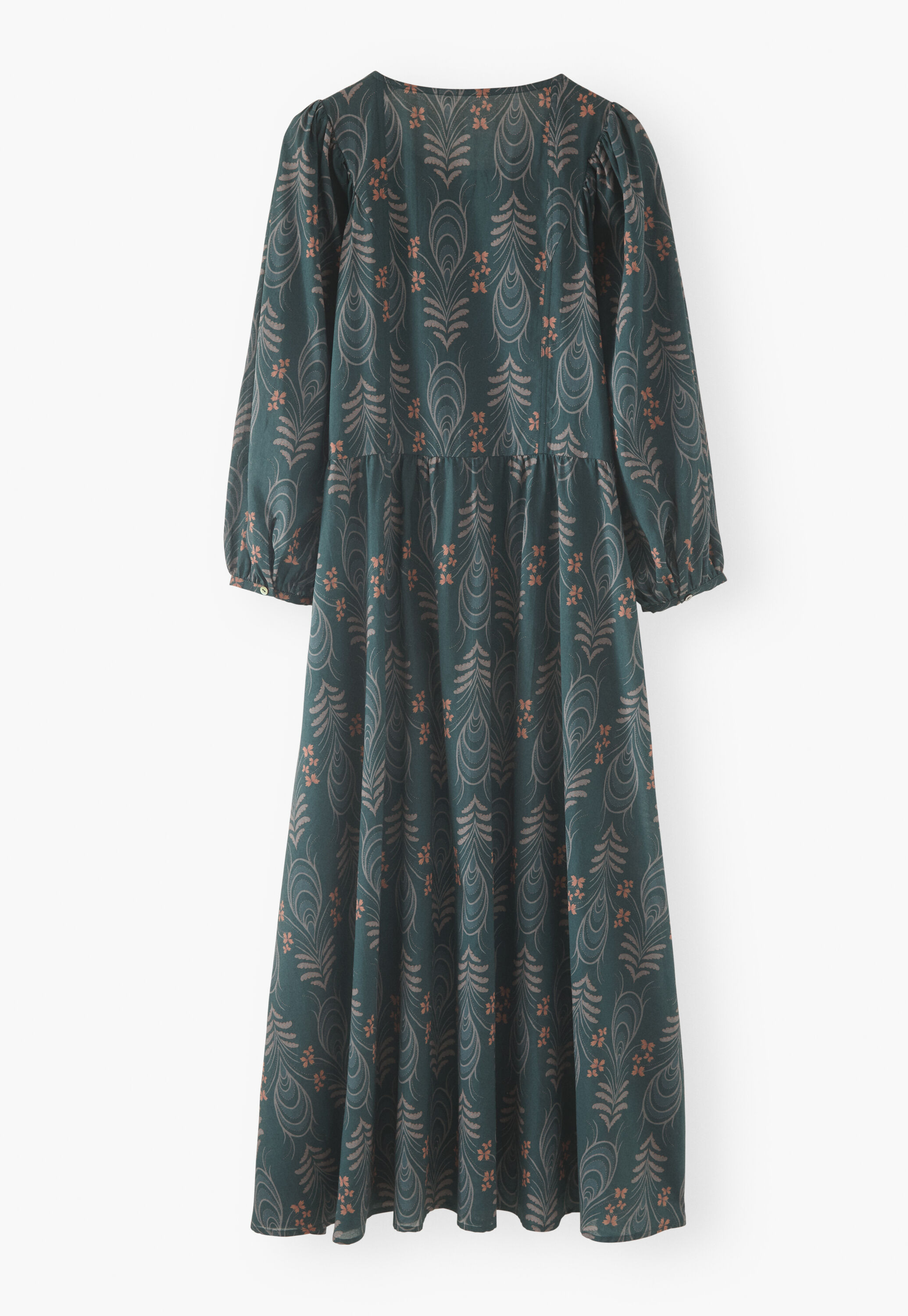 Printed maxi-dress