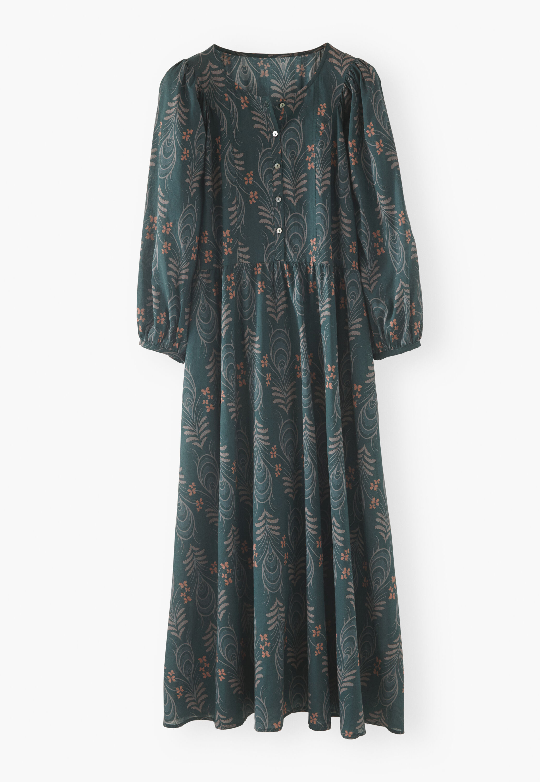 Printed maxi-dress