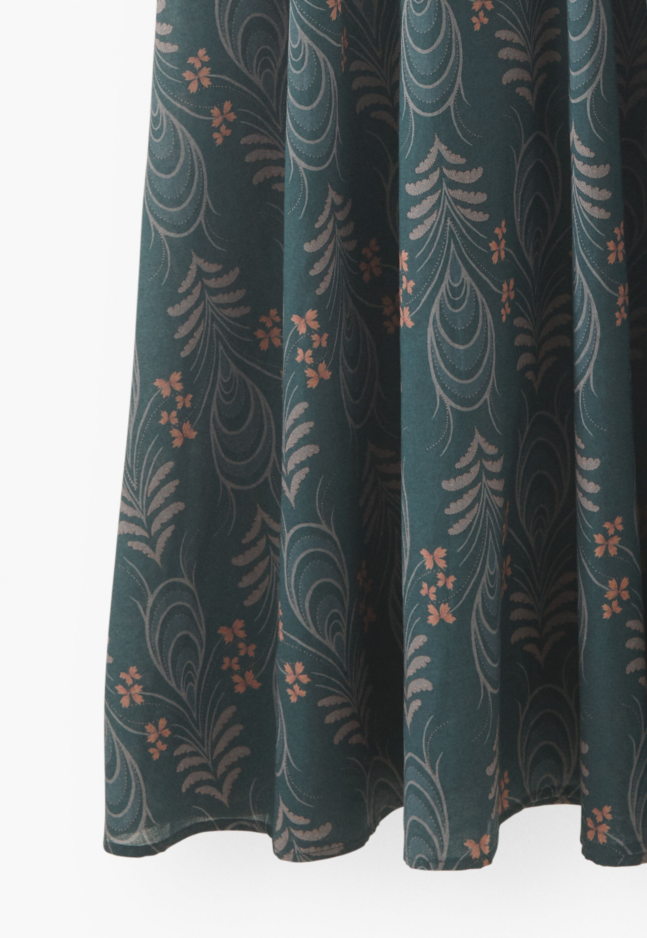 Printed maxi-dress