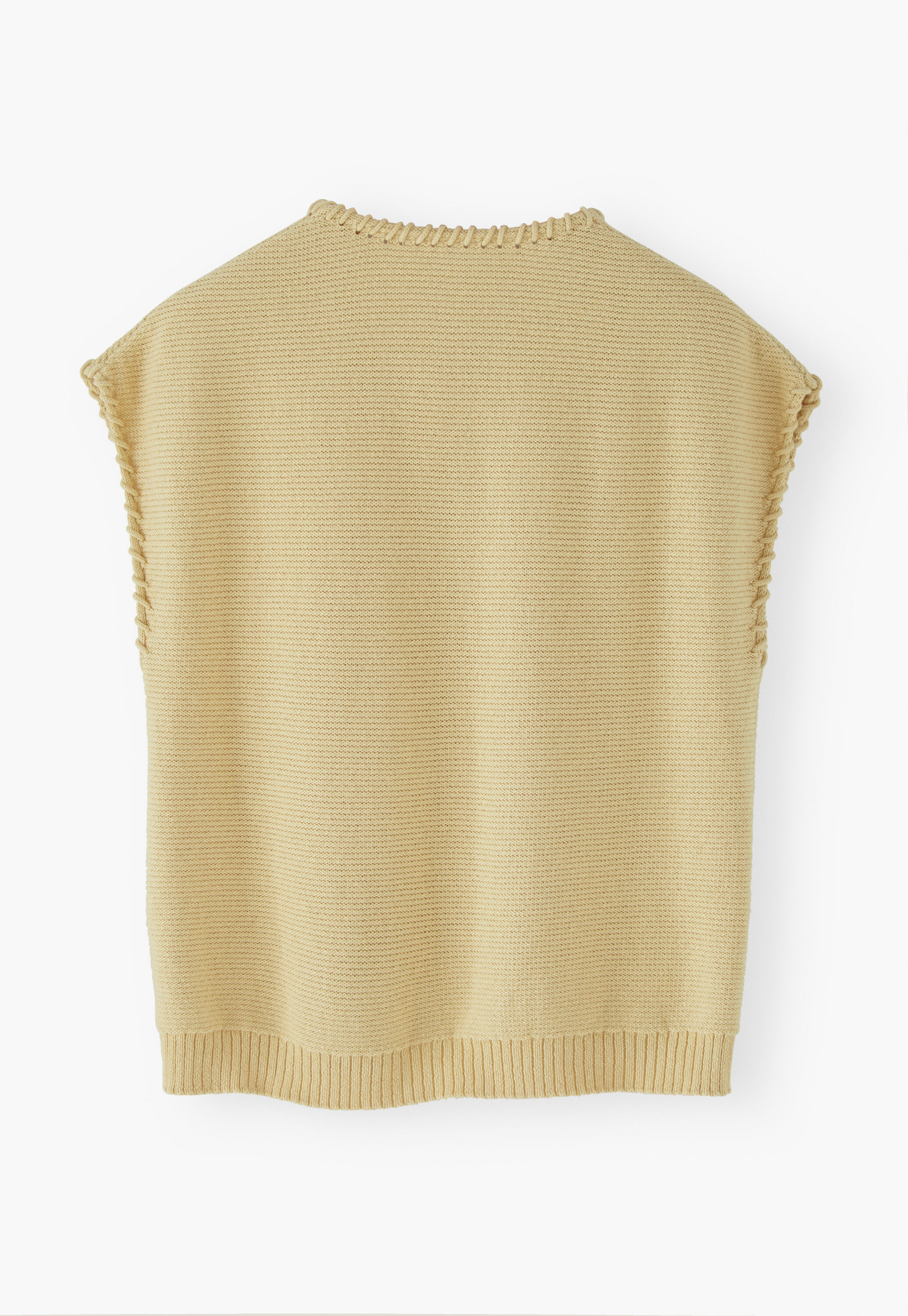 Button-front sweater