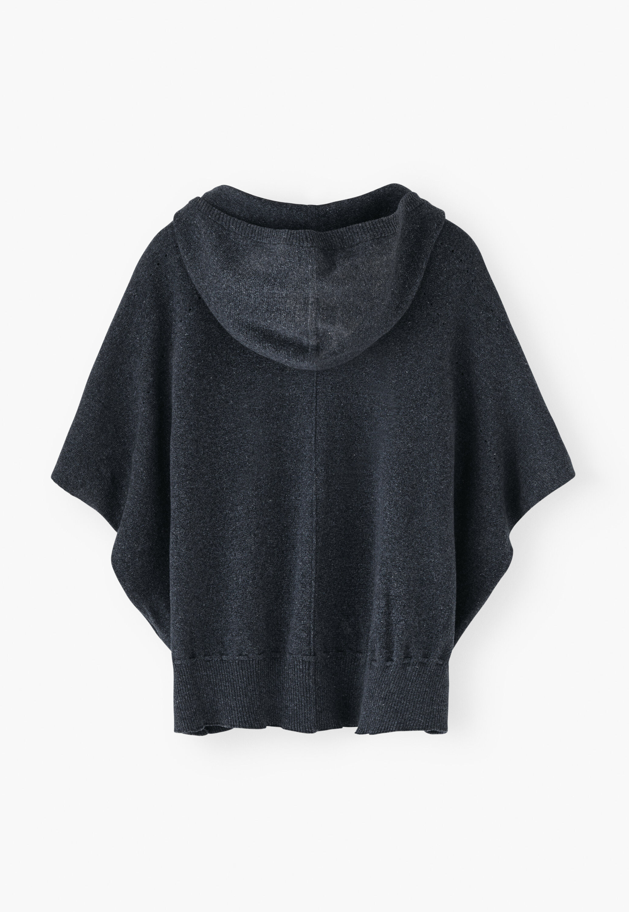 Knitted poncho