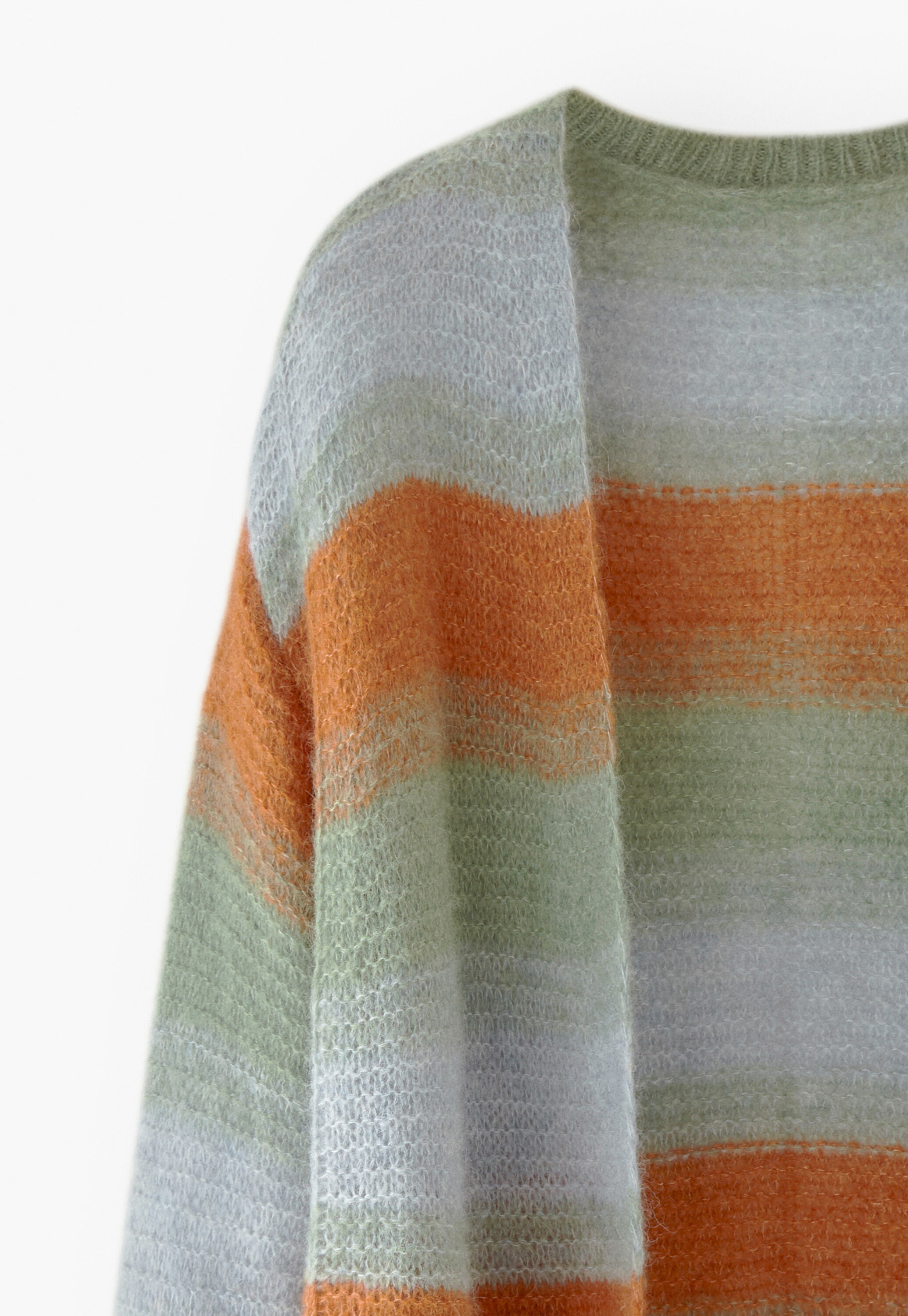 Striped cardigan