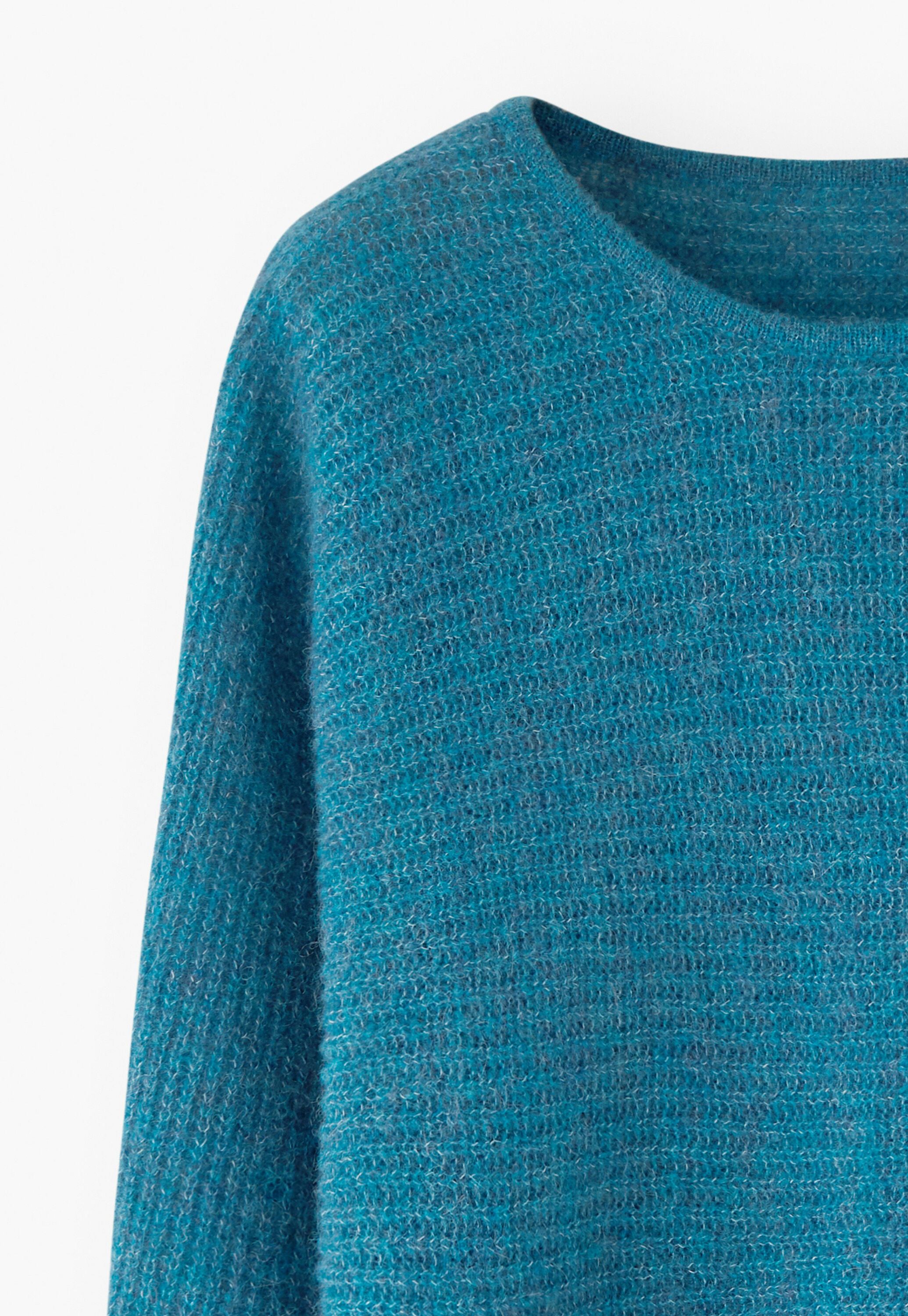 Dolman-sleeve sweater