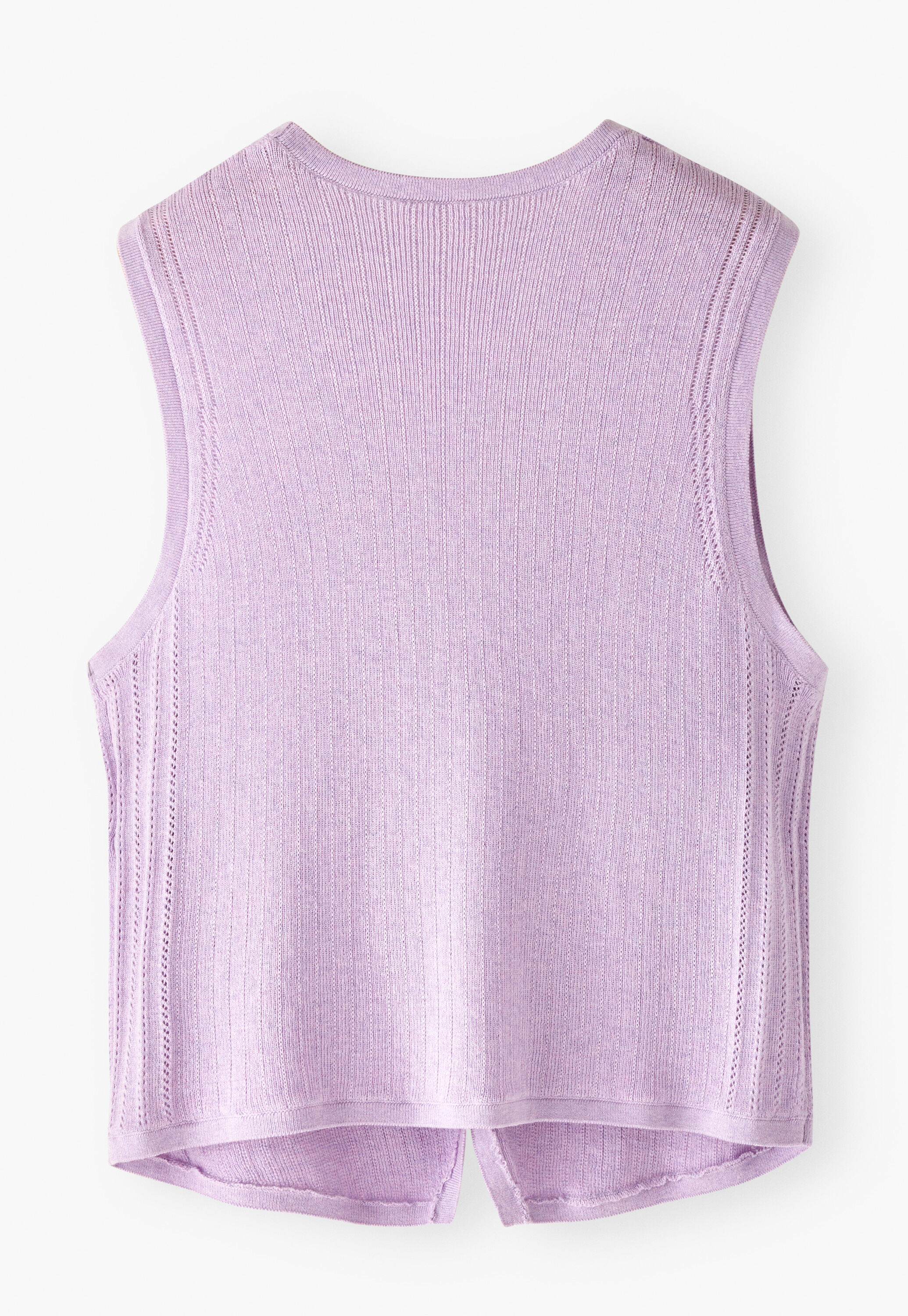 Sleeveless sweater