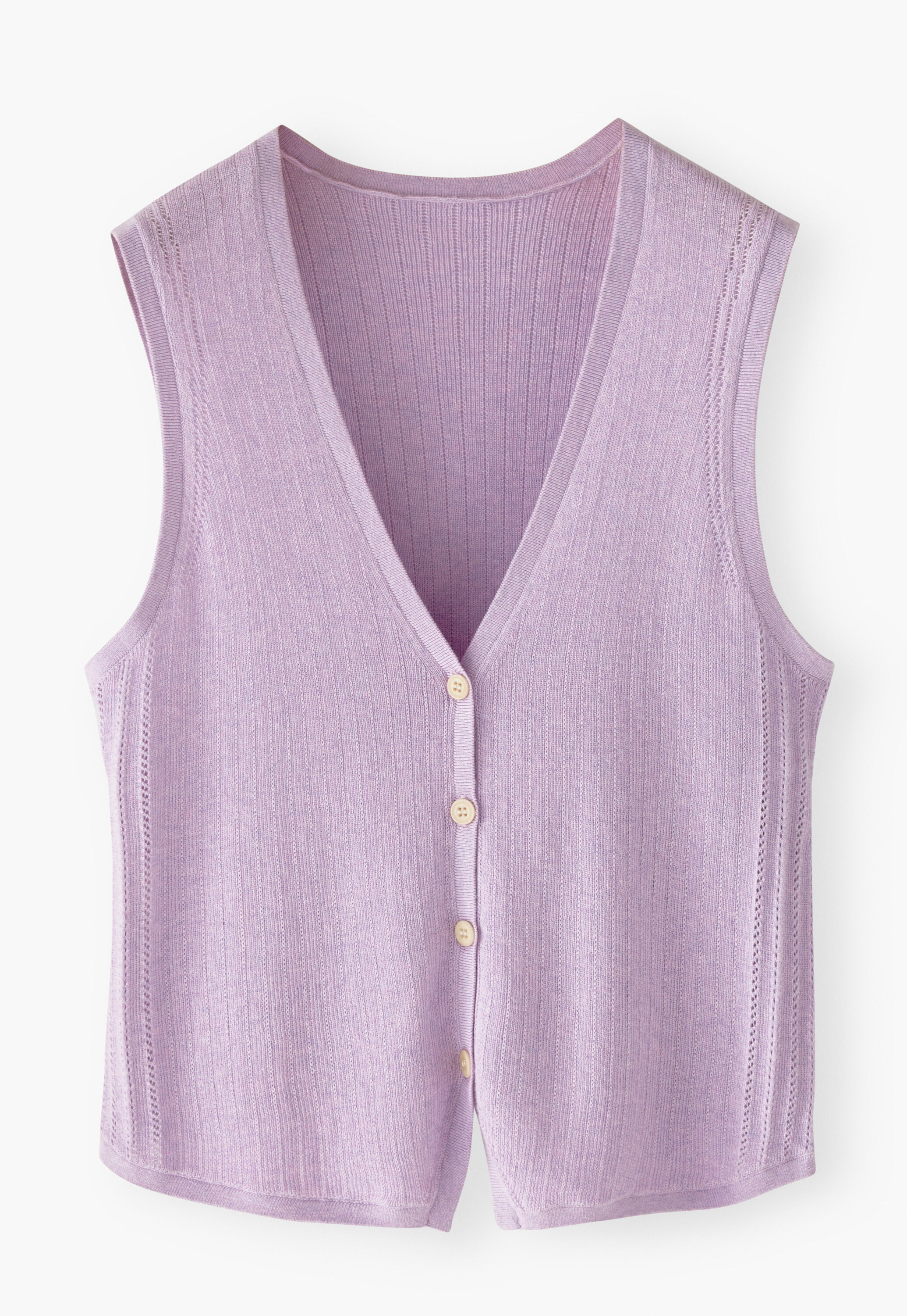 Sleeveless sweater